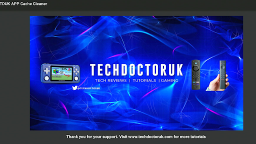TDUK APP Cache Cleaner
