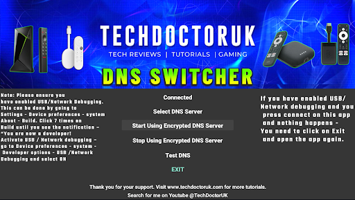 TDUK DNS Switcher