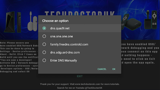 TDUK DNS Switcher