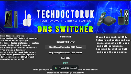 TDUK DNS Switcher