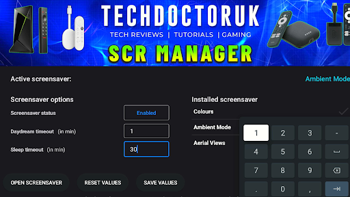 TDUK Screensaver Manager