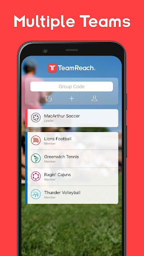 TeamReach – Your Team App