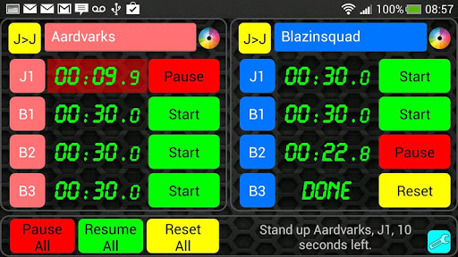 Penalty Timer 4 Roller Derby