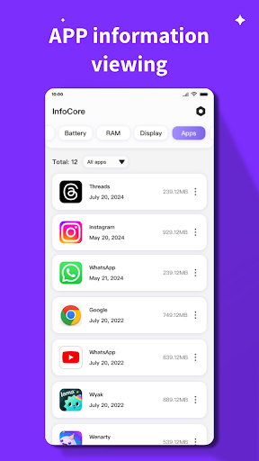 InfoCore – DevInfo & Clean