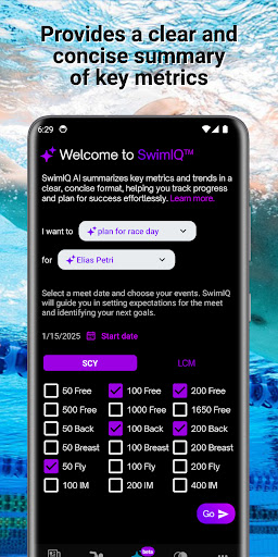 Swimmetry