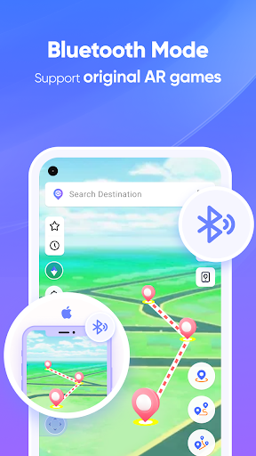 iAnyGo:Joystick, Finger travel