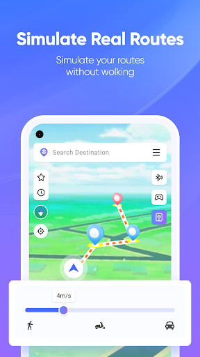 iAnyGo:Joystick, Finger travel