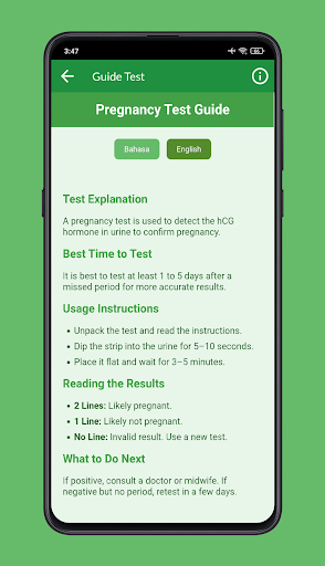 Pregnancy Test Checker