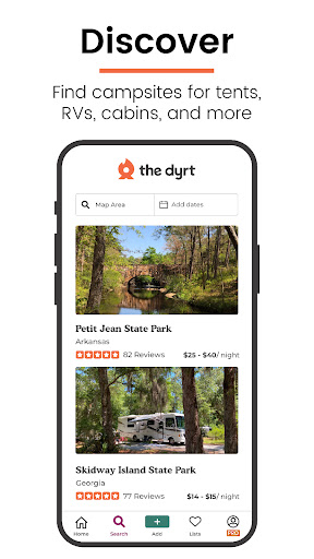 The Dyrt: RV & Free Camping