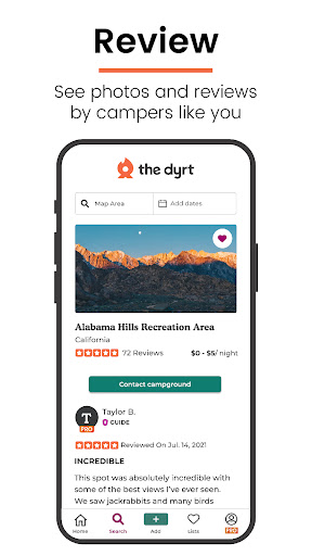 The Dyrt: RV & Free Camping