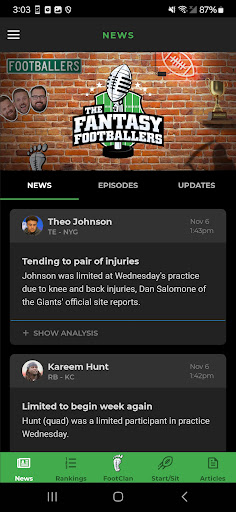 Fantasy Footballers