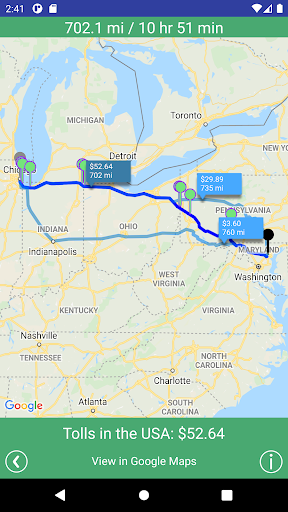Tollsmart Toll Calculator – No