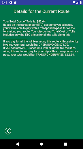 Tollsmart Toll Calculator – No
