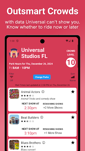 Universal Orlando Lines
