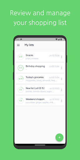 To Buy – Grocery Shopping List