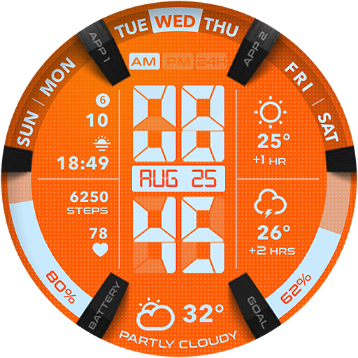 UsA LCD Weather Anim – USA181