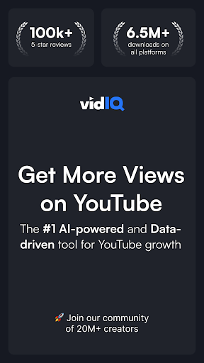 vidIQ for YouTube