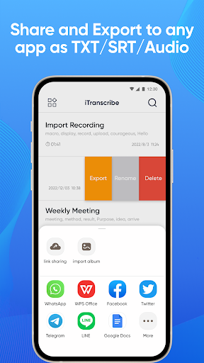 iTranscribe – Voice to Text