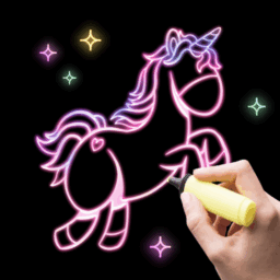Magic Doodle: Neon Drawing