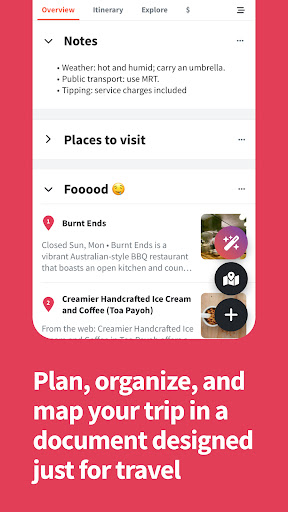 Wanderlog – Trip Planner App