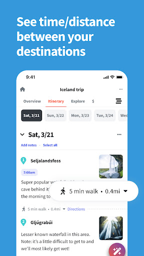 Wanderlog – Trip Planner App