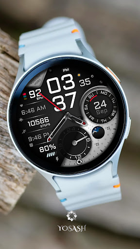 H390 Analog Digital Watch Face