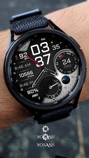 H390 Analog Digital Watch Face