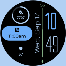 Digital Watchface D22