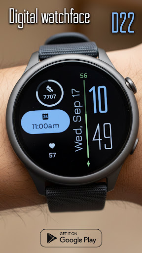 Digital Watchface D22