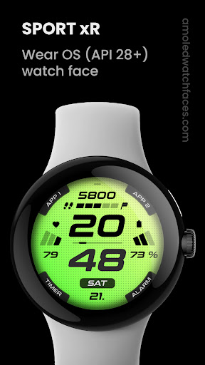 SPORT xR: Watch face
