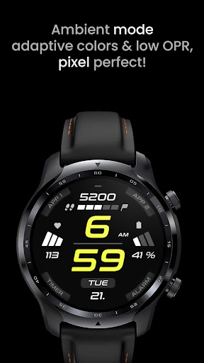 SPORT xR: Watch face
