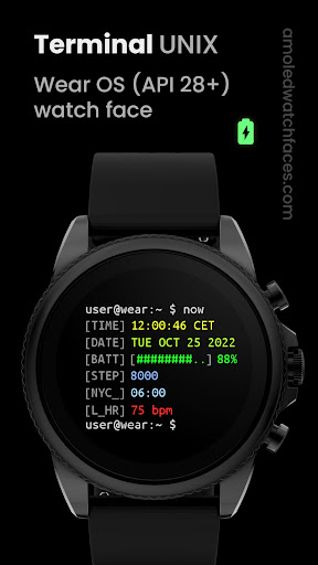 Terminal Watch face