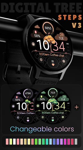 Digital Tree v3 Watch Face