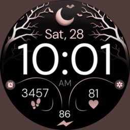 Halloween Rose Gold watch face