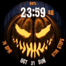 Jack o’Lantern – watch face