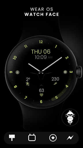 Minimal Black v30 Watch Face