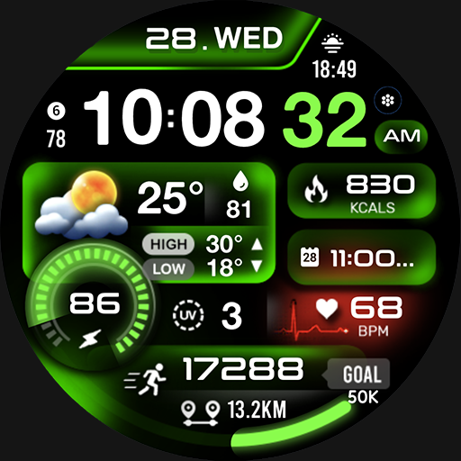 ML2U 261 Watch Face