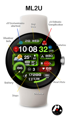 ML2U 261 Watch Face