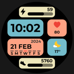 Night 10D – Digital Watch Face