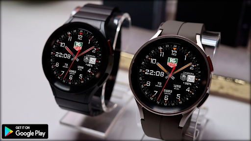 Hybrid TAG Carrera Watch face