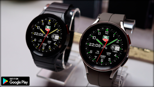 Hybrid TAG Carrera Watch face