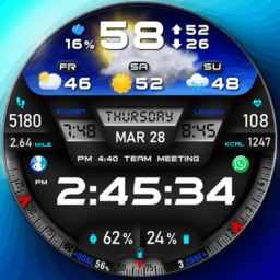 PER27 Galaxy Digital WatchFace