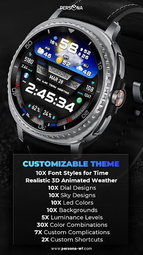 PER27 Galaxy Digital WatchFace