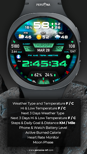 PER27 Galaxy Digital WatchFace