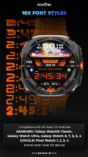 PER27 Galaxy Digital WatchFace