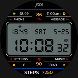 Y26 Retro-licious Watch Face