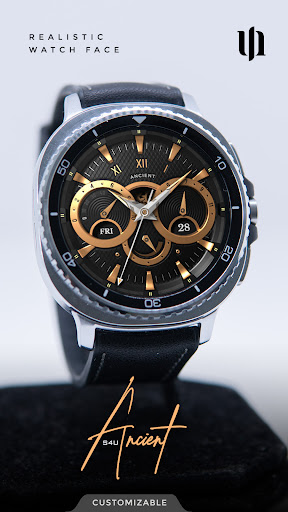S4U Ancient Gold Watch Face
