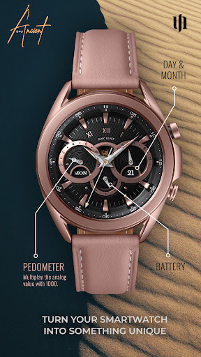 S4U Ancient Gold Watch Face