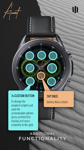 S4U Ancient Gold Watch Face