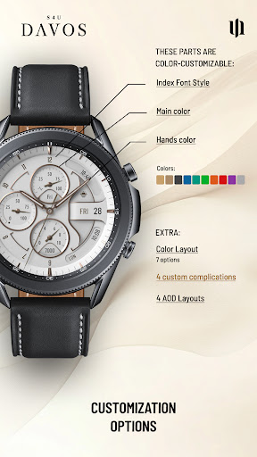 S4U Davos – Classic watch face